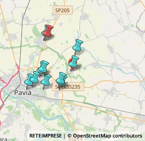 Mappa Via Paiola, 27010 Pavia PV, Italia (3.29818)