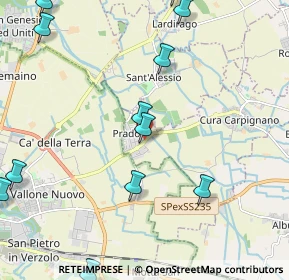 Mappa Via Paiola, 27010 Pavia PV, Italia (2.81917)