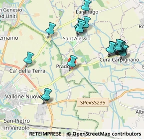 Mappa Via Paiola, 27010 Pavia PV, Italia (2.235)