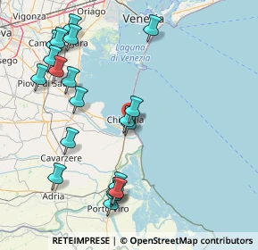 Mappa Vicolo Cosmea, 30015 Chioggia VE, Italia (18.258)