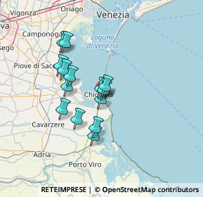 Mappa Vicolo Cosmea, 30015 Chioggia VE, Italia (10.64286)