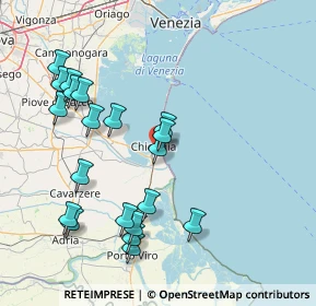 Mappa Vicolo Cosmea, 30015 Chioggia VE, Italia (16.822)