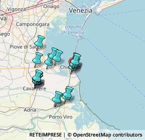 Mappa Vicolo Cosmea, 30015 Chioggia VE, Italia (11.9385)