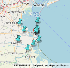 Mappa Vicolo Cosmea, 30015 Chioggia VE, Italia (8.25286)