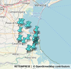 Mappa 30015 Chioggia VE, Italia (11.438)