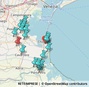 Mappa 30015 Chioggia VE, Italia (14.996)