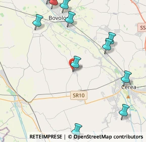 Mappa Via Isolana, 37056 Salizzole VR, Italia (6.05077)