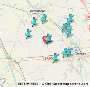 Mappa Via Isolana, 37056 Salizzole VR, Italia (3.37417)