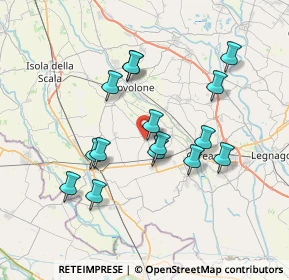 Mappa Via Isolana, 37056 Salizzole VR, Italia (6.59867)