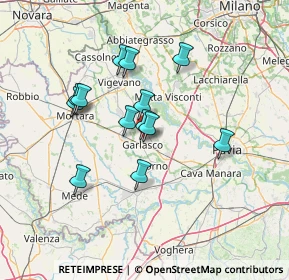 Mappa Via Vecchia D'Antona, 27026 Garlasco PV, Italia (11.54154)