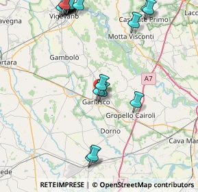 Mappa Via Vecchia D'Antona, 27026 Garlasco PV, Italia (11.0145)