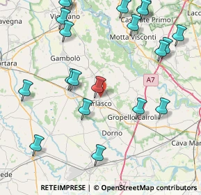 Mappa Via Vecchia D'Antona, 27026 Garlasco PV, Italia (10.23)