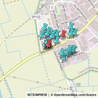 Mappa Via Pavia, 27010 Cura Carpignano PV, Italia (0.14069)