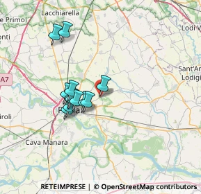 Mappa Via Pavia, 27100 Pavia PV, Italia (5.69083)