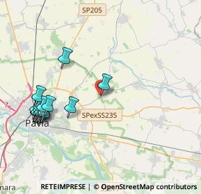 Mappa Via Pavia, 27100 Pavia PV, Italia (4.68688)