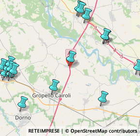 Mappa Autostrada dei Giovi, 27020 Zerbolò PV, Italia (6.244)