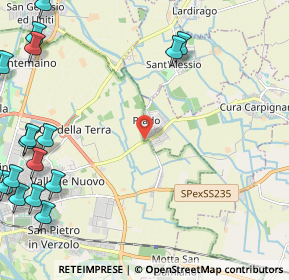 Mappa Via Pavia, 27010 Pavia PV, Italia (3.6695)