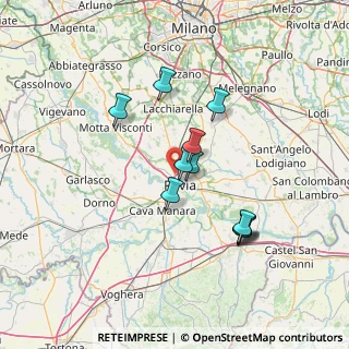 Mappa Via Salvatore Maugeri, 27100 Pavia PV, Italia (12.13909)
