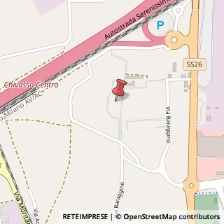 Mappa Campus Associazioni Via Baraggino Casetta 1, 10034 Chivasso TO, Italia, 10034 Chivasso, Torino (Piemonte)