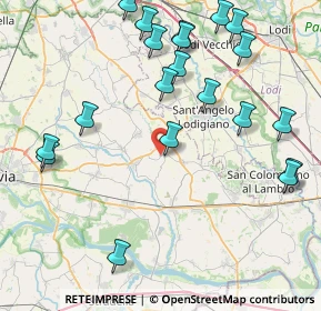 Mappa Via I Maggio, 27010 Gerenzago PV, Italia (9.812)