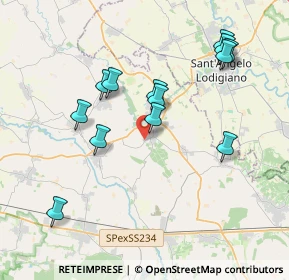 Mappa Via I Maggio, 27010 Gerenzago PV, Italia (3.84231)