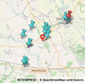 Mappa Via I Maggio, 27010 Gerenzago PV, Italia (3.67786)