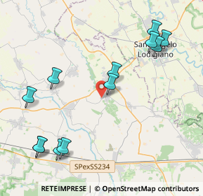 Mappa Via I Maggio, 27010 Gerenzago PV, Italia (4.86417)