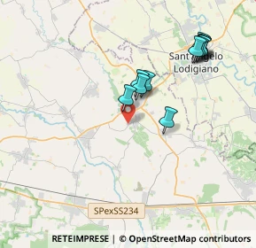 Mappa Via I Maggio, 27010 Gerenzago PV, Italia (3.73545)