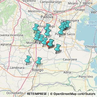Mappa Via Sesta Strada, 35023 Bagnoli di Sopra PD, Italia (10.49056)