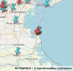 Mappa Via Enrico de Nicola, 30015 Chioggia VE, Italia (25.07467)