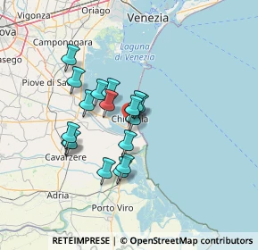 Mappa Via Enrico de Nicola, 30015 Chioggia VE, Italia (10.46882)
