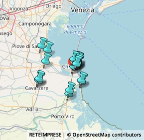 Mappa Via Enrico de Nicola, 30015 Chioggia VE, Italia (7.5165)