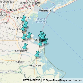 Mappa Via Eridano, 30015 Chioggia VE, Italia (9.37611)