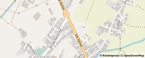 Mappa San Maurizio Canavese