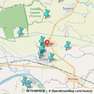 Mappa Via Vercelli S.S., 13039 Trino VC, Italia (2.25182)