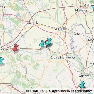 Mappa Via Vercelli S.S., 13039 Trino VC, Italia (34.02933)