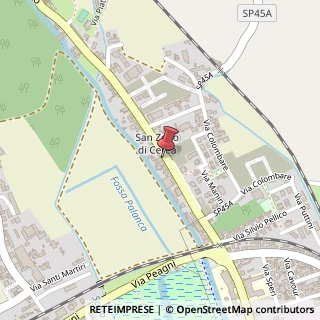 Mappa Via San Zeno, 83, 37053 Cerea, Verona (Veneto)