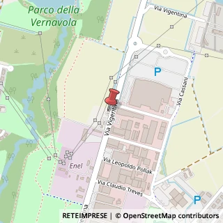 Mappa Via Vigentina, 20, 27100 Pavia, Pavia (Lombardia)