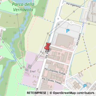 Mappa Via Vigentina, 20, 27100 Pavia, Pavia (Lombardia)