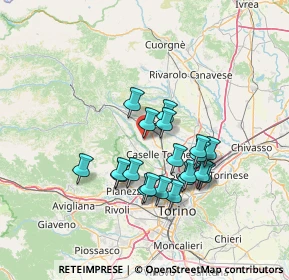 Mappa Località Olivetti, 10073 Ciriè TO, Italia (11.785)