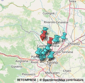 Mappa Località Olivetti, 10073 Ciriè TO, Italia (10.0395)