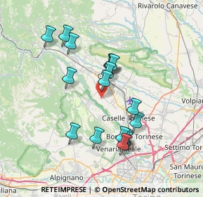 Mappa Località Olivetti, 10073 Ciriè TO, Italia (6.67176)