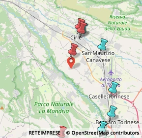 Mappa Località Olivetti, 10073 Ciriè TO, Italia (5.71083)