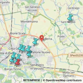 Mappa Tangenziale Est, 27100 Pavia PV, Italia (2.90091)