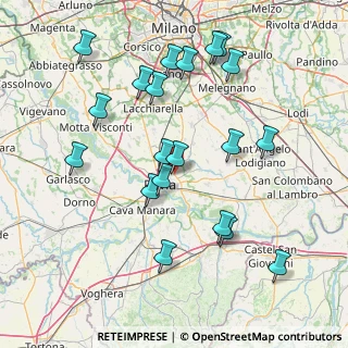 Mappa Tangenziale Est, 27100 Pavia PV, Italia (16.5625)