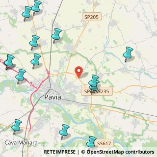 Mappa Tangenziale Est, 27100 Pavia PV, Italia (6.39571)
