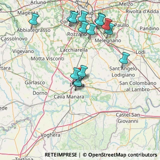 Mappa Via Lorenzo Cassani, 27100 Pavia PV, Italia (17.222)