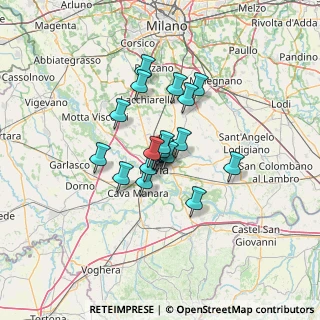 Mappa Via Lorenzo Cassani, 27100 Pavia PV, Italia (8.434)