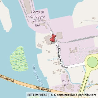 Mappa Localita' Val Da Rio, 1, 30015 Chioggia, Venezia (Veneto)