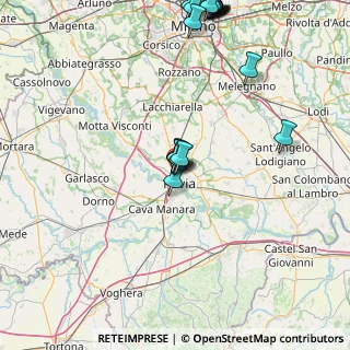Mappa Strada Privata Campeggi, 27100 Pavia PV, Italia (20.8565)